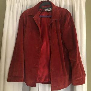Genuine leather suede jacket. VINTAGE